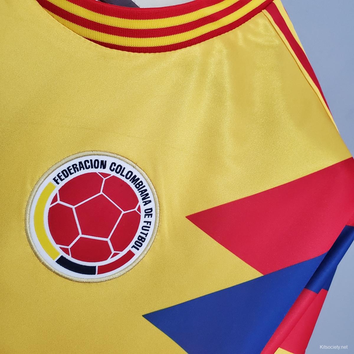 Colombia Red Jersey 2014,Adidas Colombia Jersey Red,1990 colombia retro red