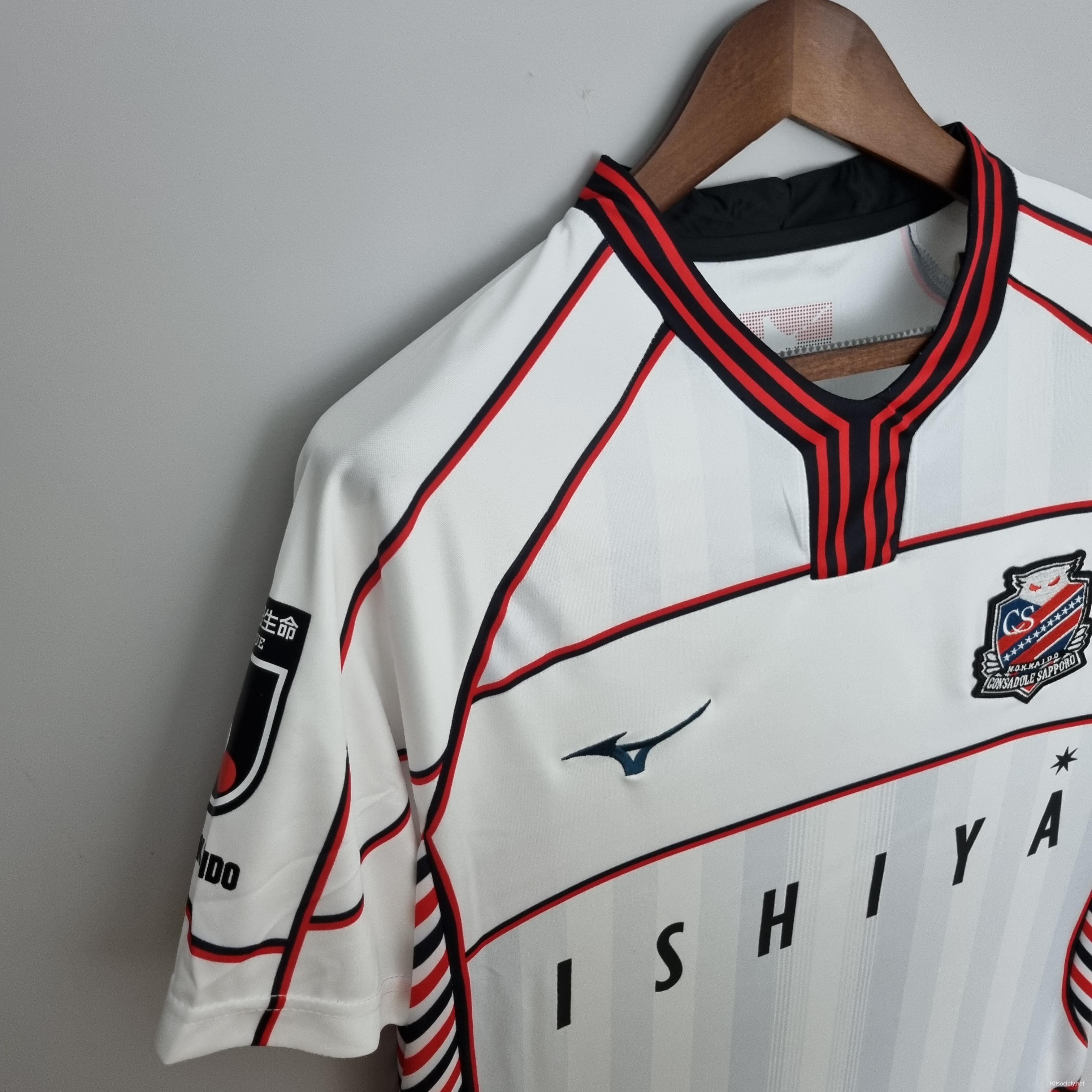 22/23 Hokkaido away Soccer Jersey - Kitsociety