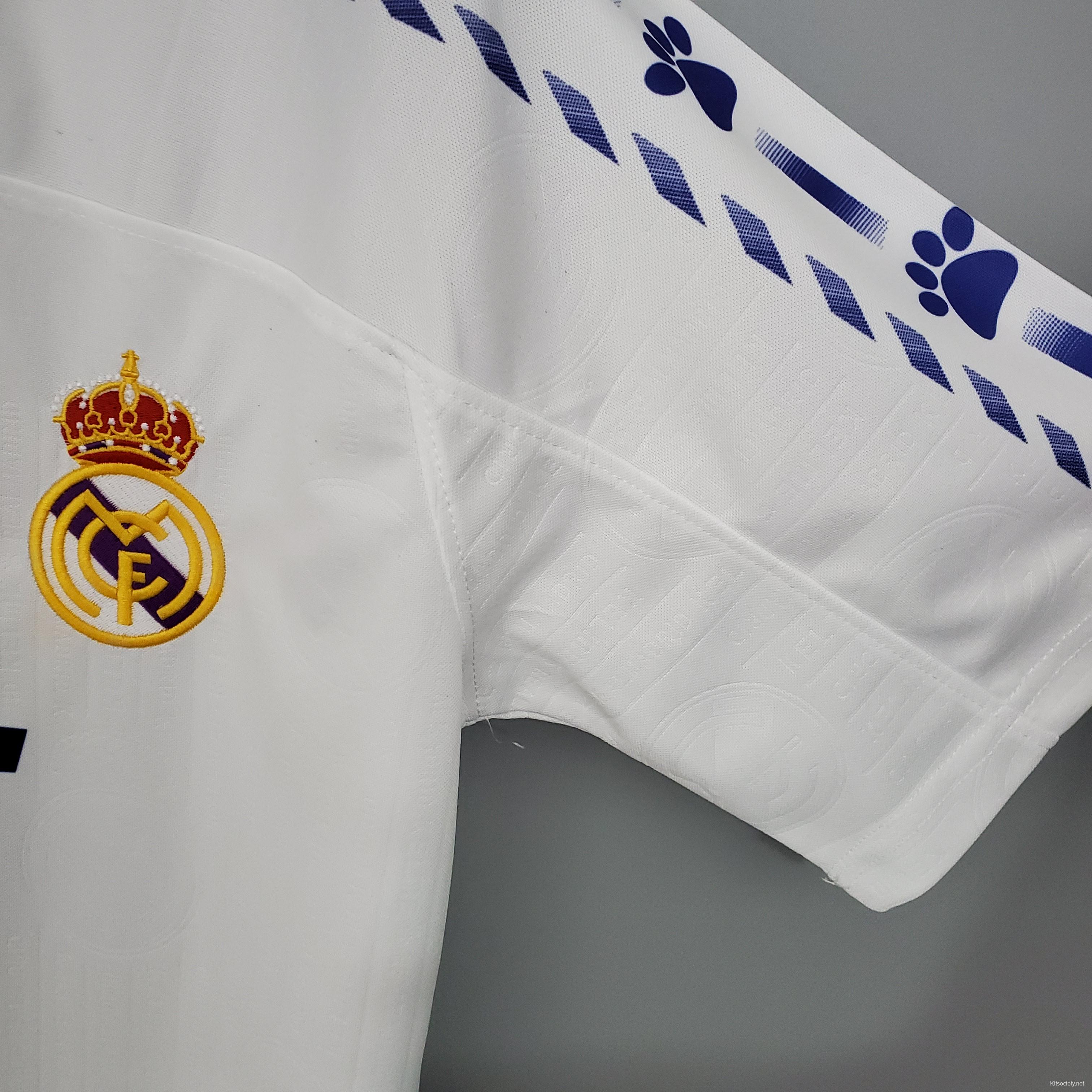 Real Madrid Home Retro Jersey 96/97