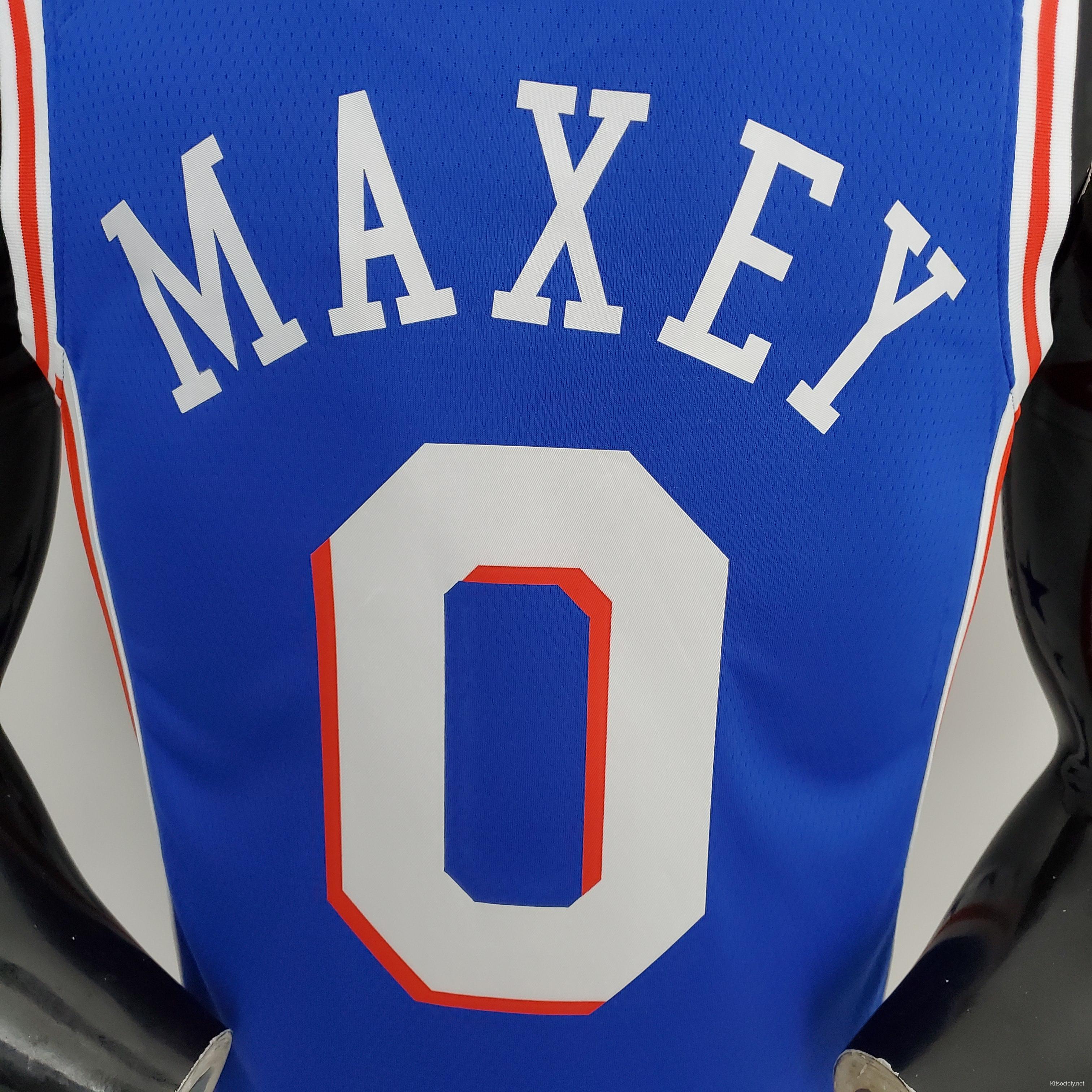2022 Philadelphia 76ers MAXEY#0 City Edition - Kitsociety