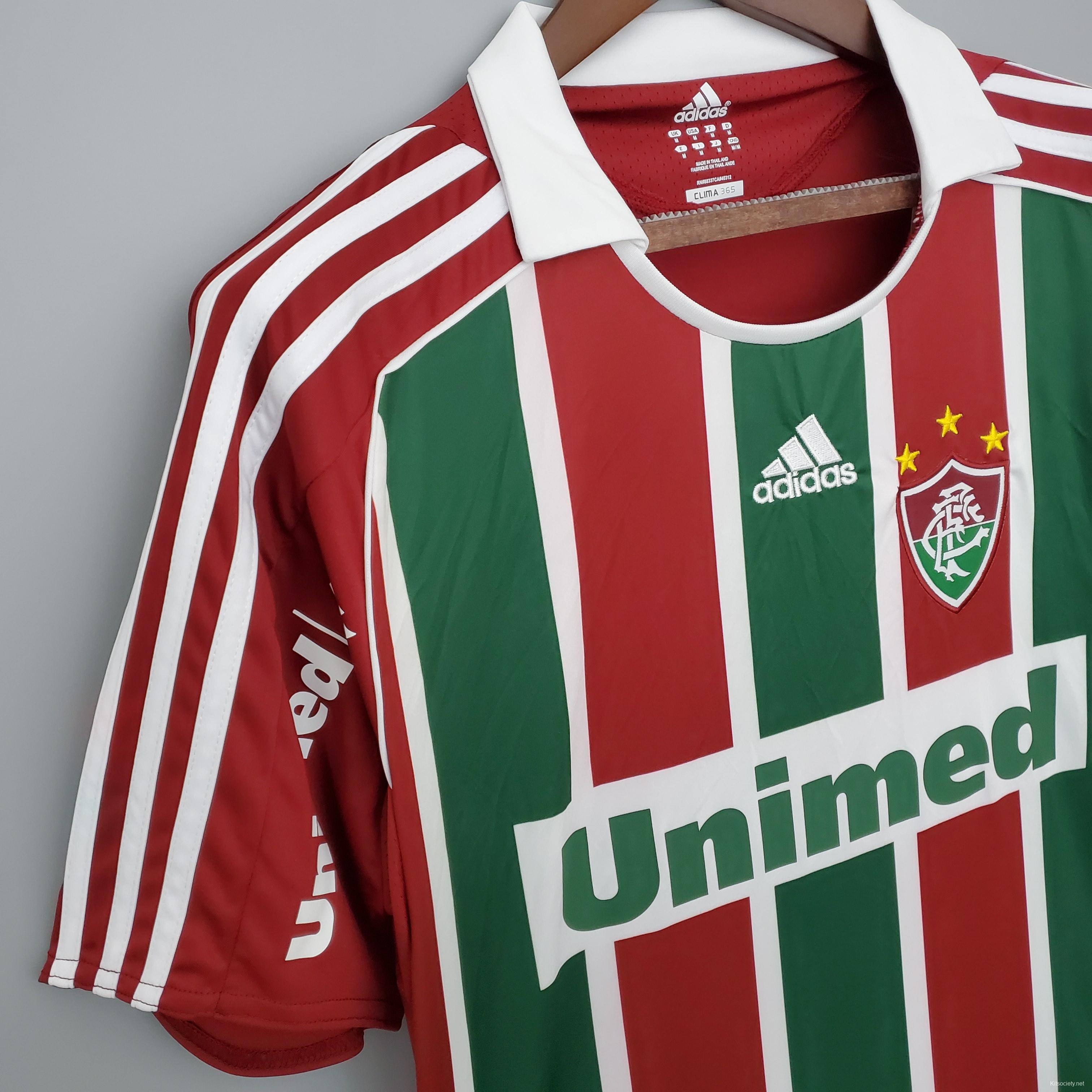 Retro 08/09 Fluminense home Soccer Jersey - Kitsociety