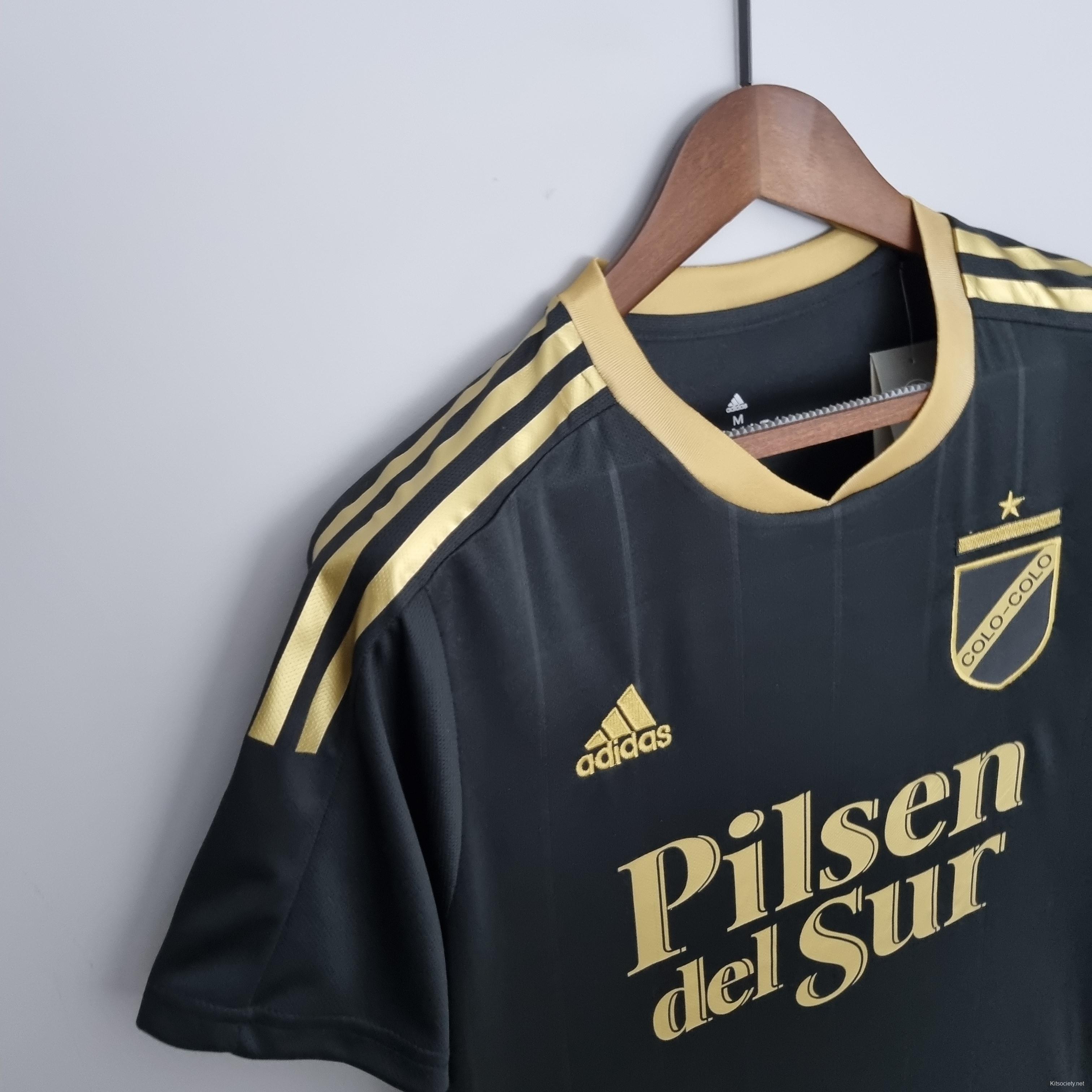 black and gold jersey soccer