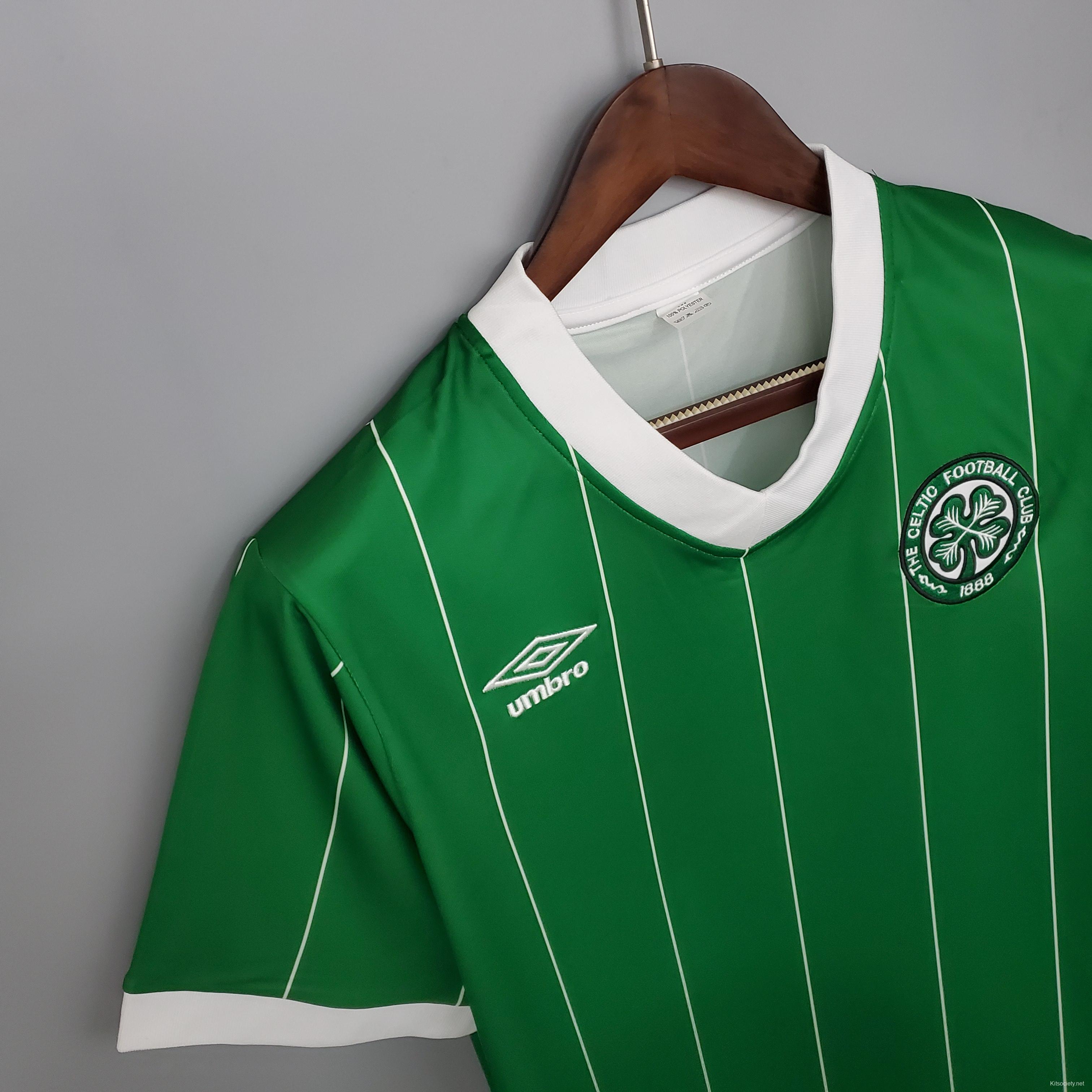 Retro 1984/86 Celtic Away Soccer Jersey - Kitsociety