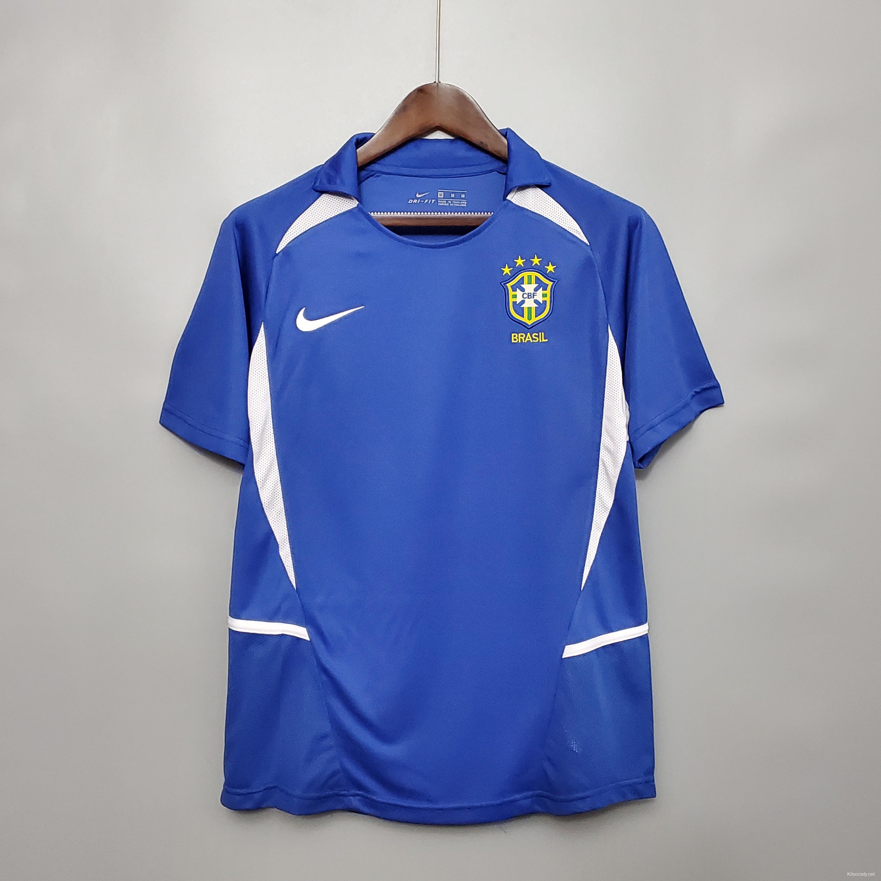 Retro1997 Brazil Home Jersey - Kitsociety