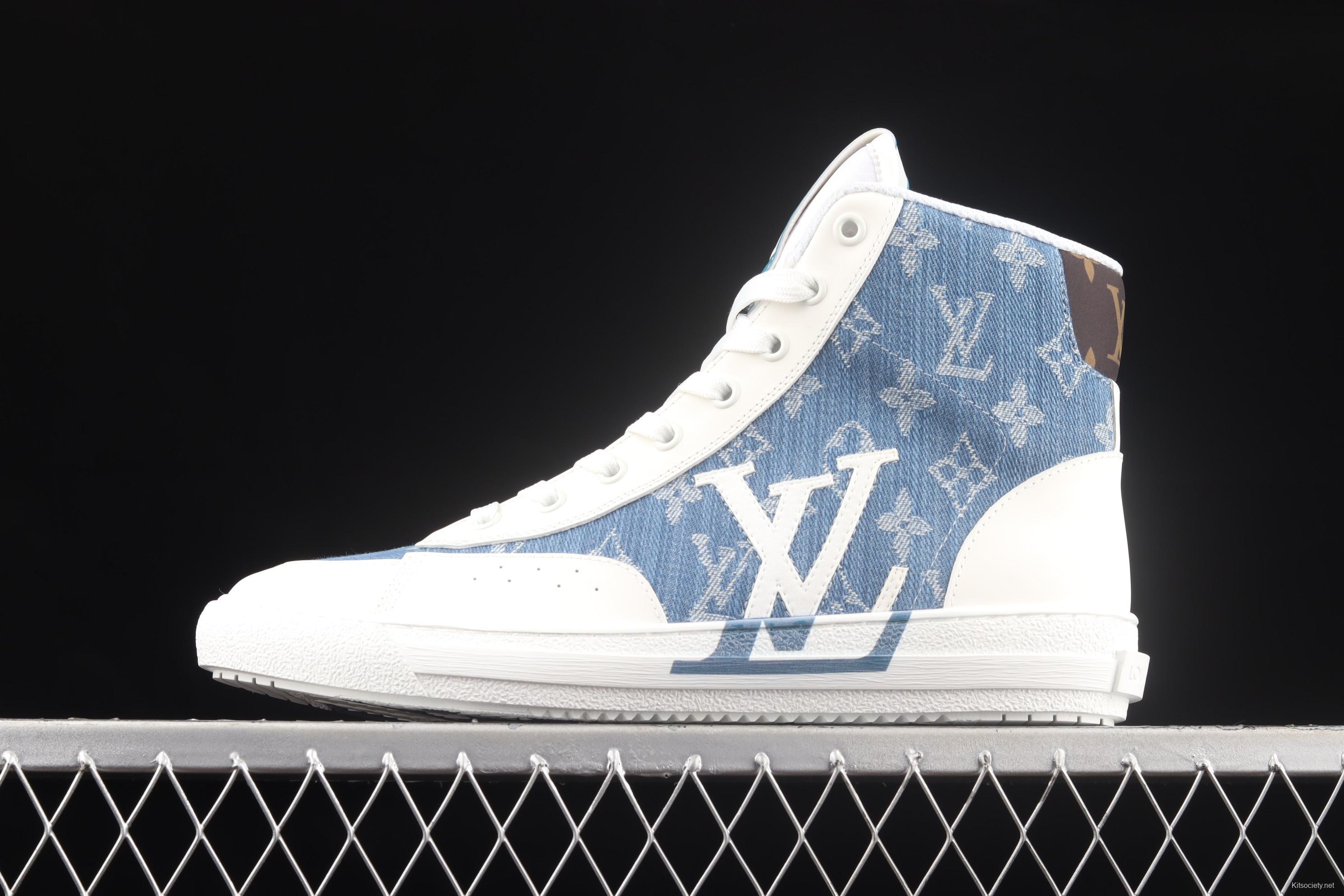 Chip purchasing version of LV Charlie high-top sports shoes - Kitsociety