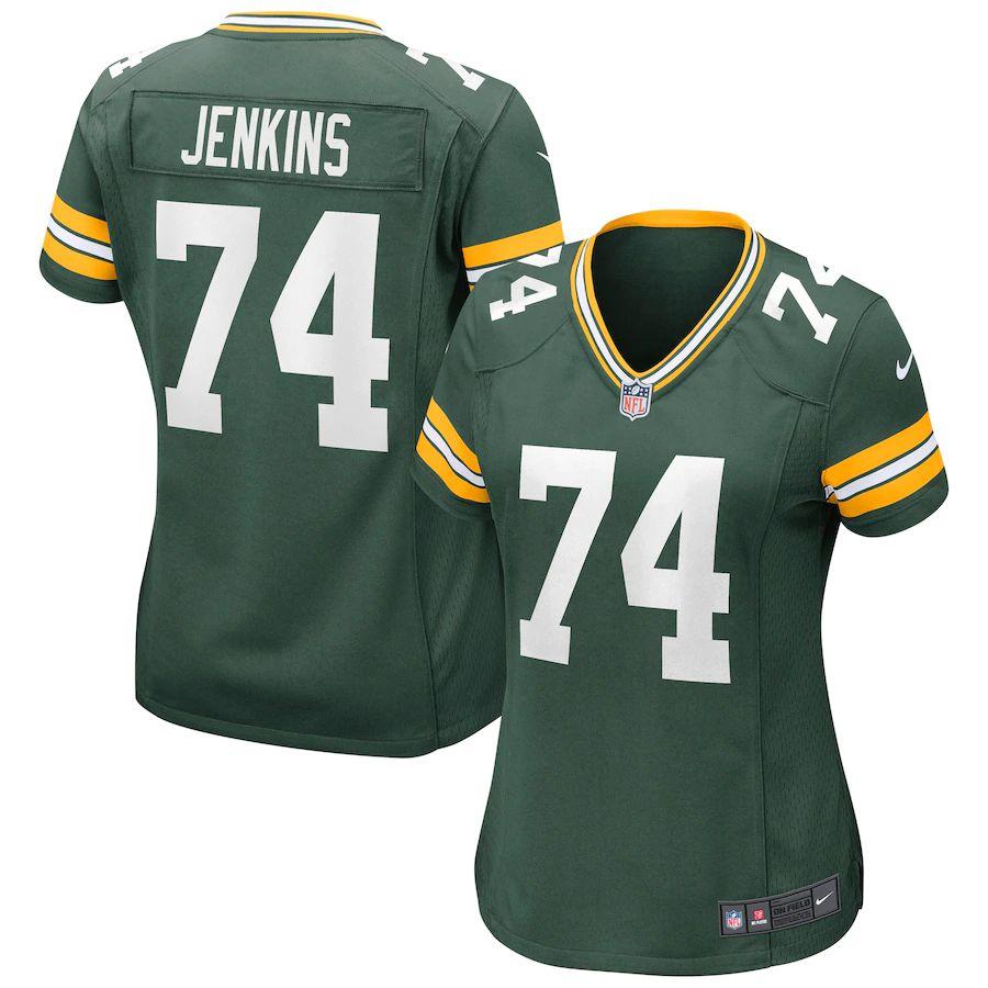 Men's Elgton Jenkins Green Player Limited Team Jersey - Kitsociety