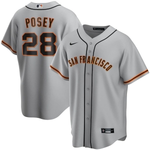 Youth San Francisco Giants Buster Posey Orange Alternate Cool Base Player  Jersey
