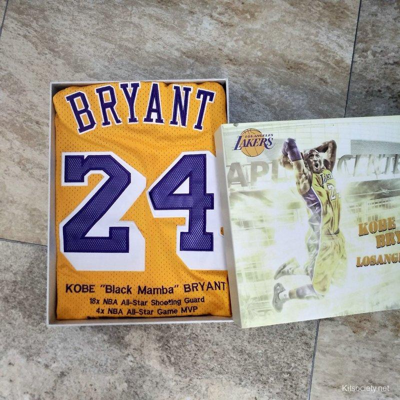 Men's Los Angeles Lakers MPV Kobe Bryant 24 City Edition