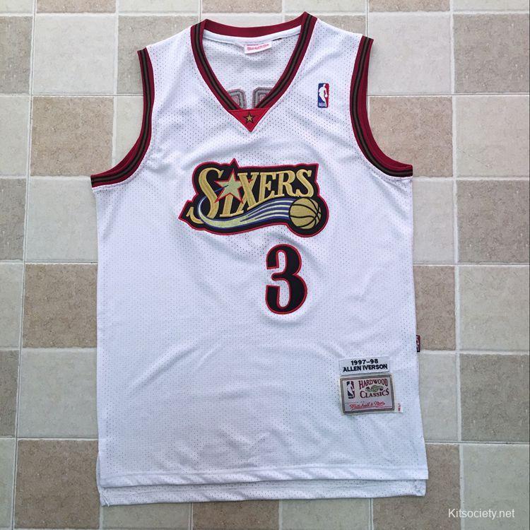 Men's Dennis Rodman White Retro Classic Team Jersey - Kitsociety