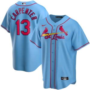 Youth St. Louis Cardinals Matt Carpenter Red Alternate Cool Base Player  Jersey