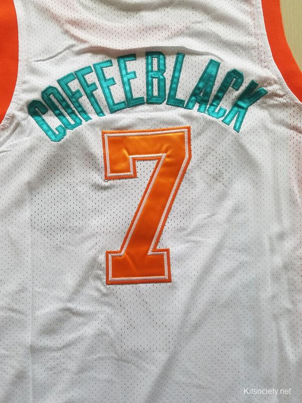 Movie Flint Tropics Semi Pro Coffee Black #7 Basketball Jersey Hip Hip Top  Sewn