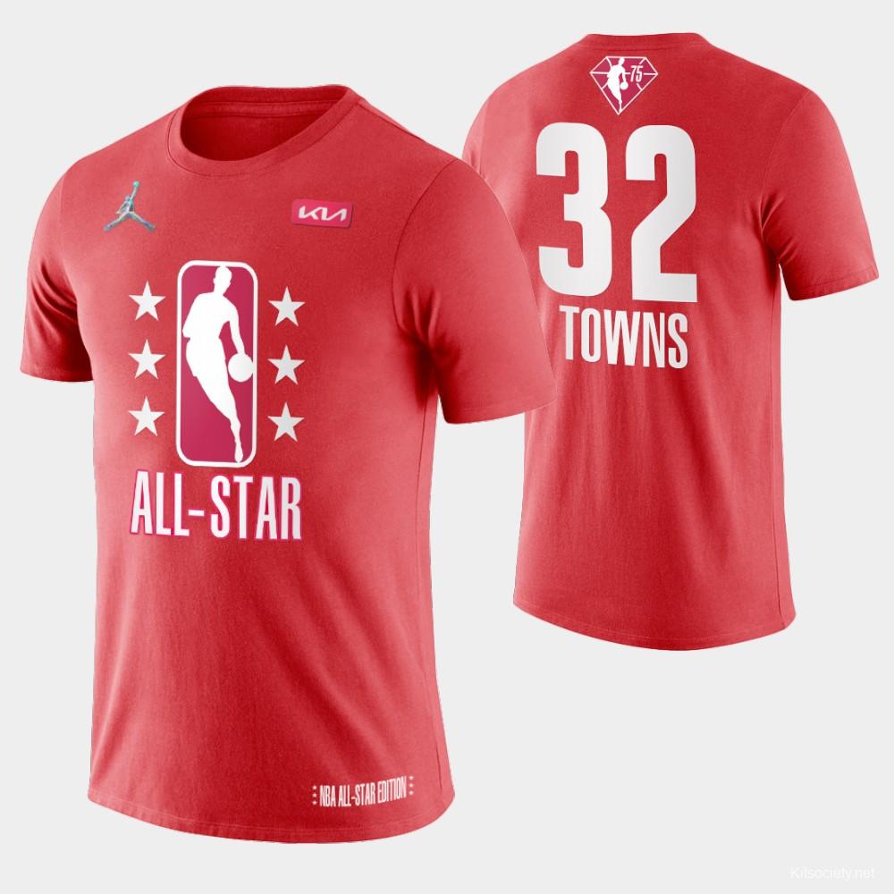 Adult 2022 All-Star Giannis Antetokounmpo Red Jersey - Kitsociety