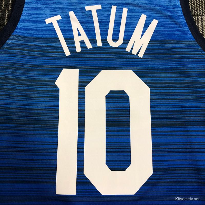 Men's Nike Jayson Tatum Navy USA Basketball Player Jersey