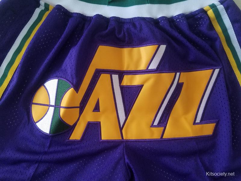 Utah 1993-94 Throwback Classics Basketball Club Shorts - Kitsociety