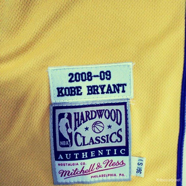 Men's Kobe Bryant Yellow Retro Classic Team Jersey - Kitsociety