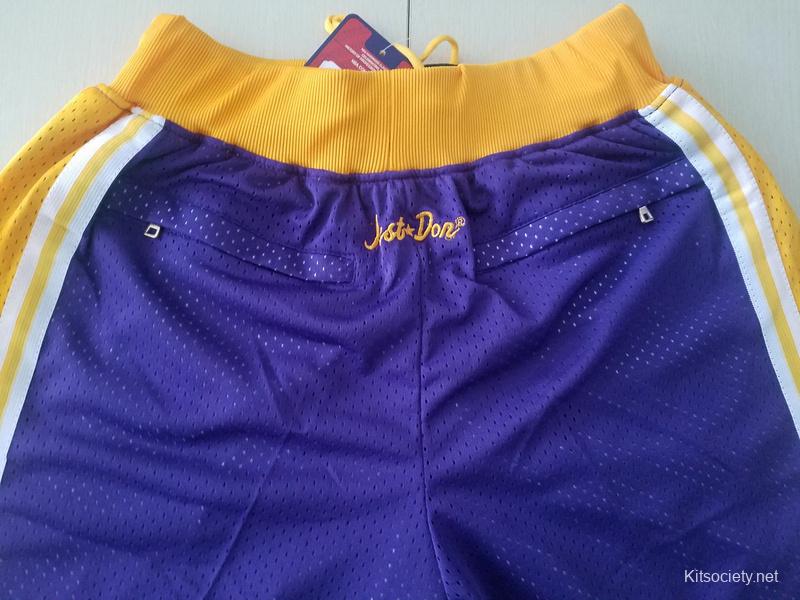 Just Don 1996-97 NBA Los Angeles Lakers Men's Basketball Shorts