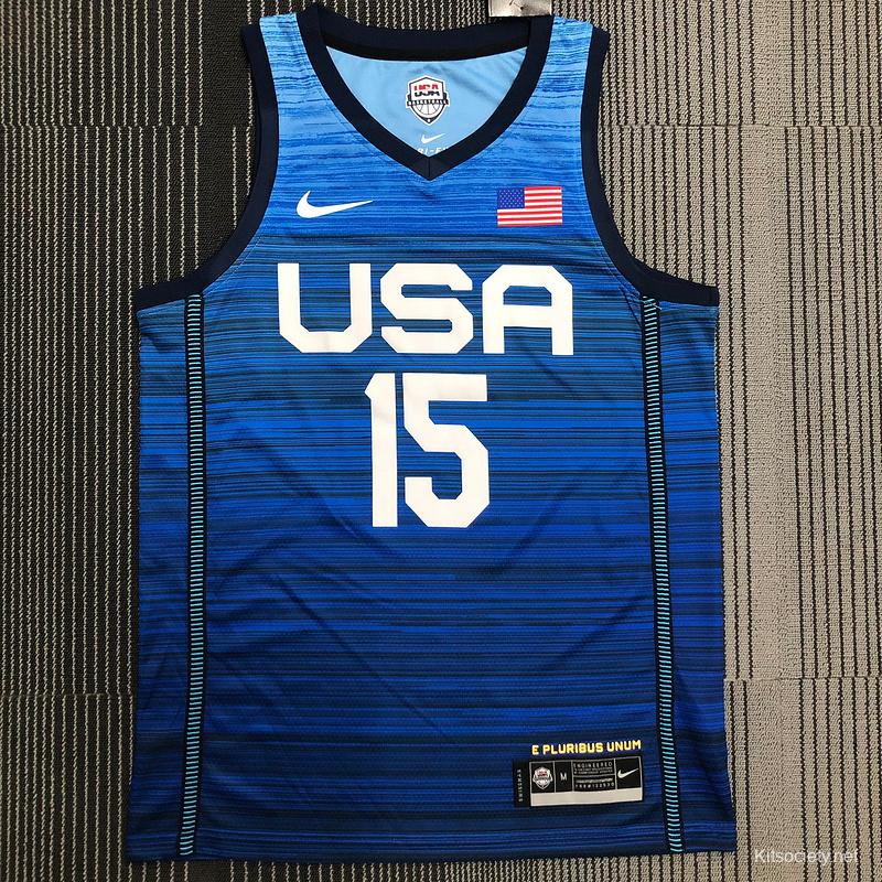 Men's Nike Devin Booker White USA Basketball Player Jersey