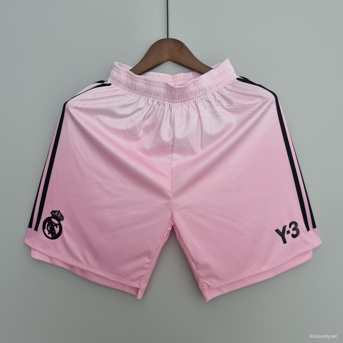 2022 Woman Real Madrid Y3 Edition Pink Jersey - Kitsociety