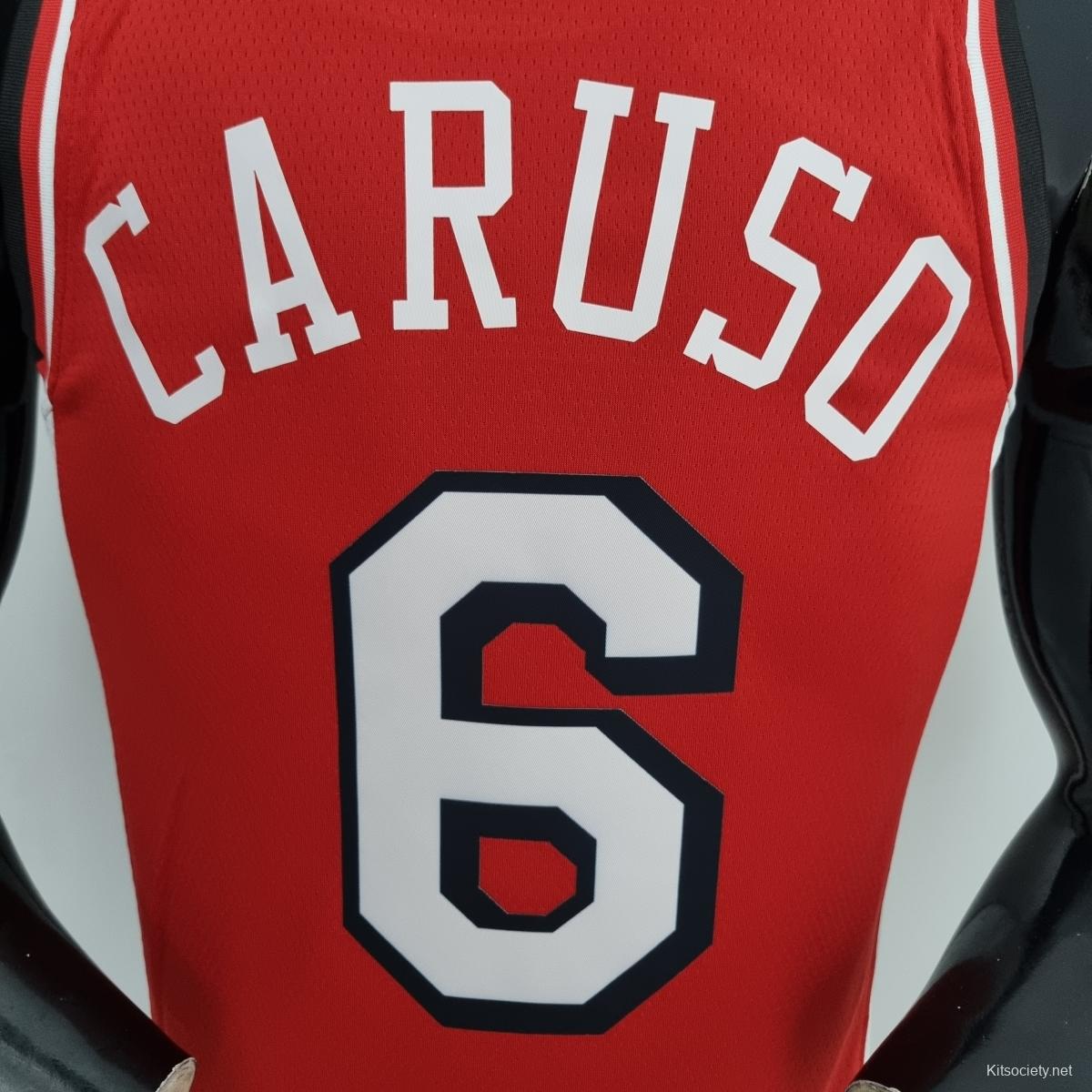 Custom Caruso Jersey - got to rock at the Bulls vs Knicks game