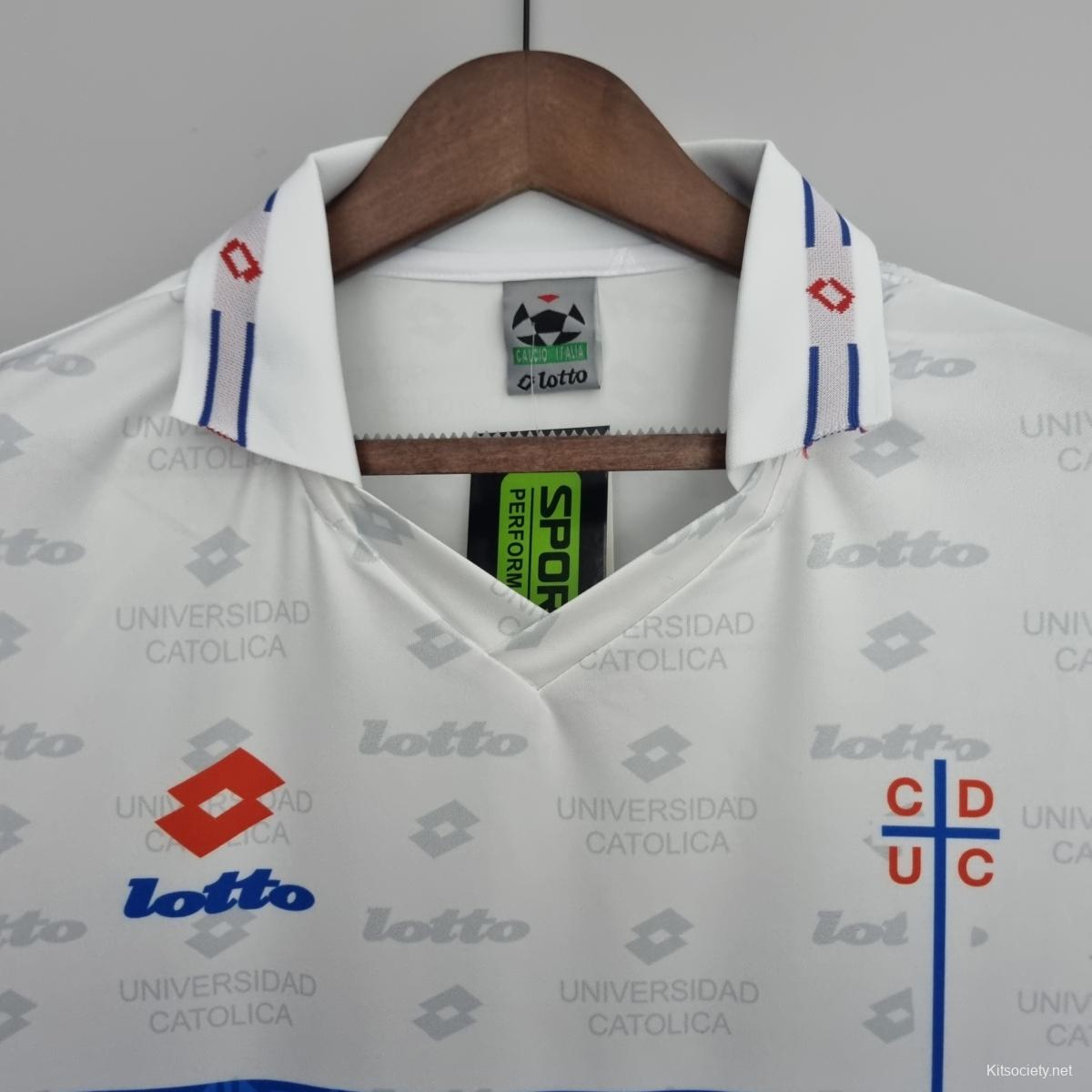 Retro 02/03 Deportivo Universidad Católica Away Soccer Jersey