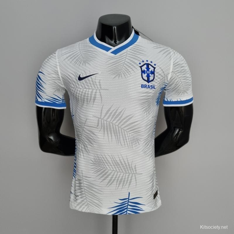 2022 Brazil Black Soccer Jersey - Kitsociety