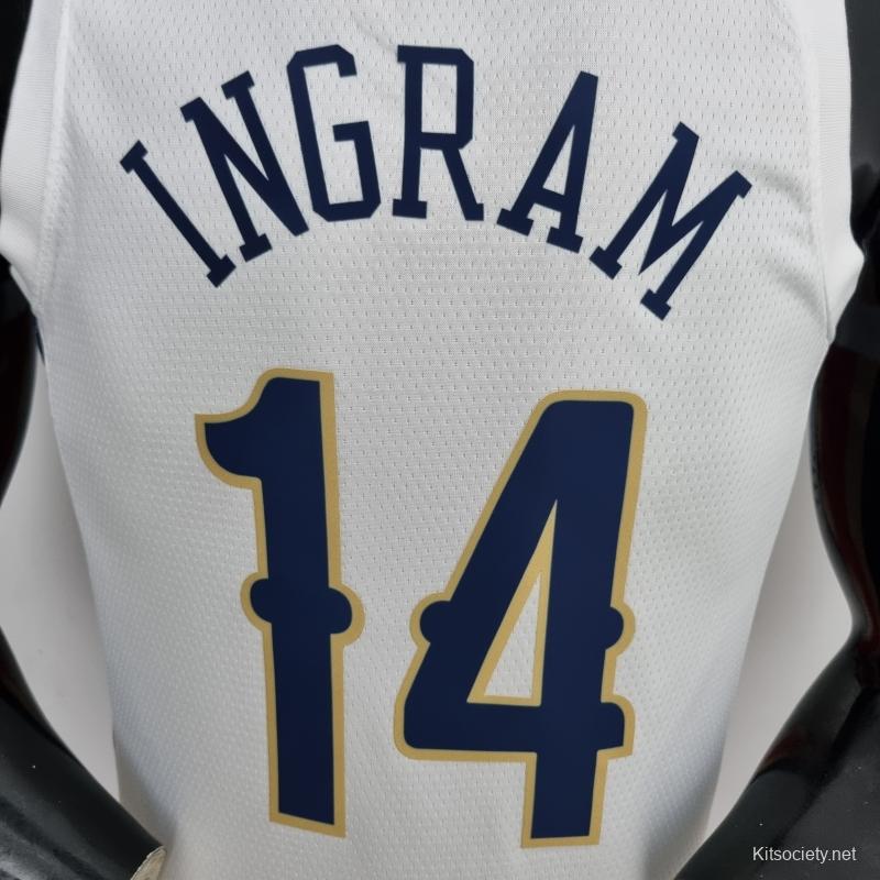 Nba Los Angeles Lakers #14 Ingram Basketball Jersey