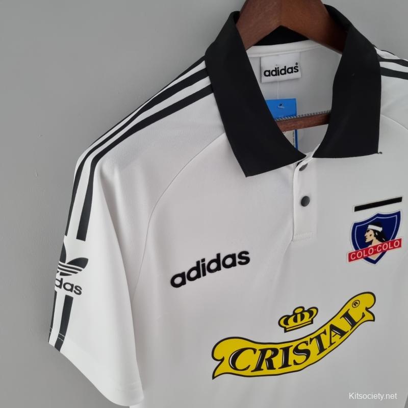 Retro Colo Colo 92/93 Home Soccer Jersey - Kitsociety