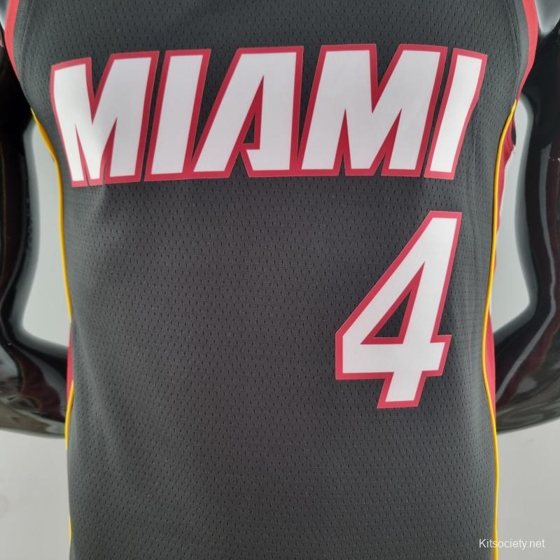 miamiheat black / white hot 75th Anniverary jerseys.