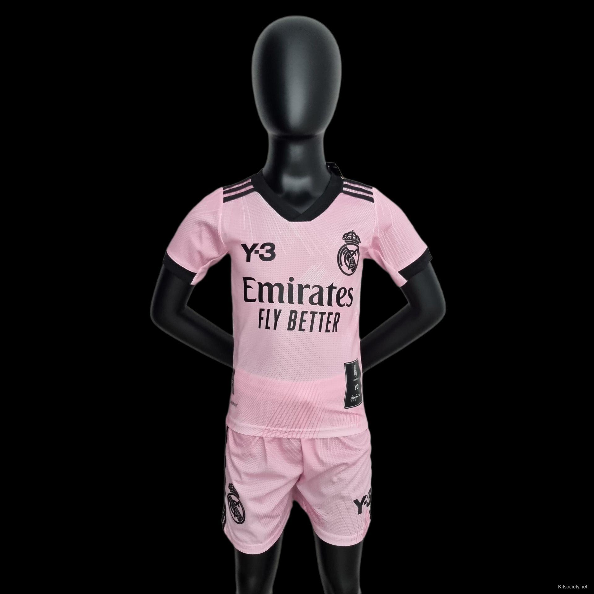 22-23 Real Madrid Y3 Edition Pink Player Jersey