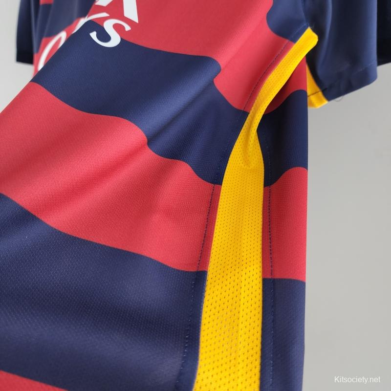 Retro Barcelona 06/07 home Soccer Jersey - Kitsociety