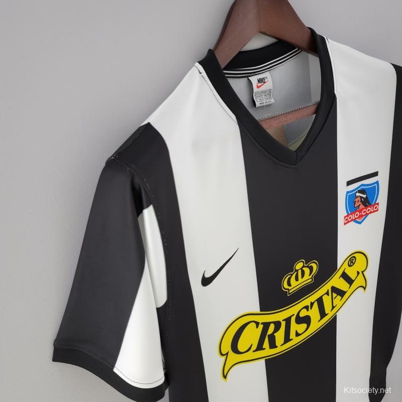 Retro 1992 Colo Colo home Soccer Jersey - Kitsociety