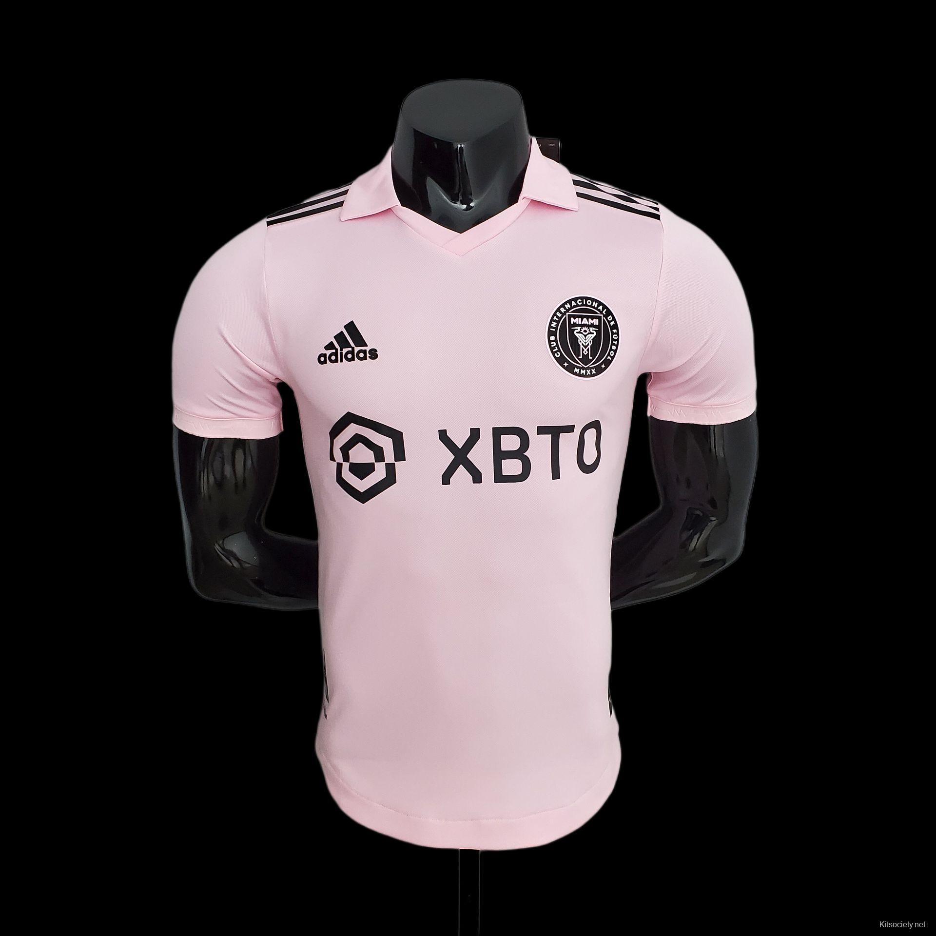 Player Version 23/24 Inter Miami Away Pink Jersey - Kitsociety