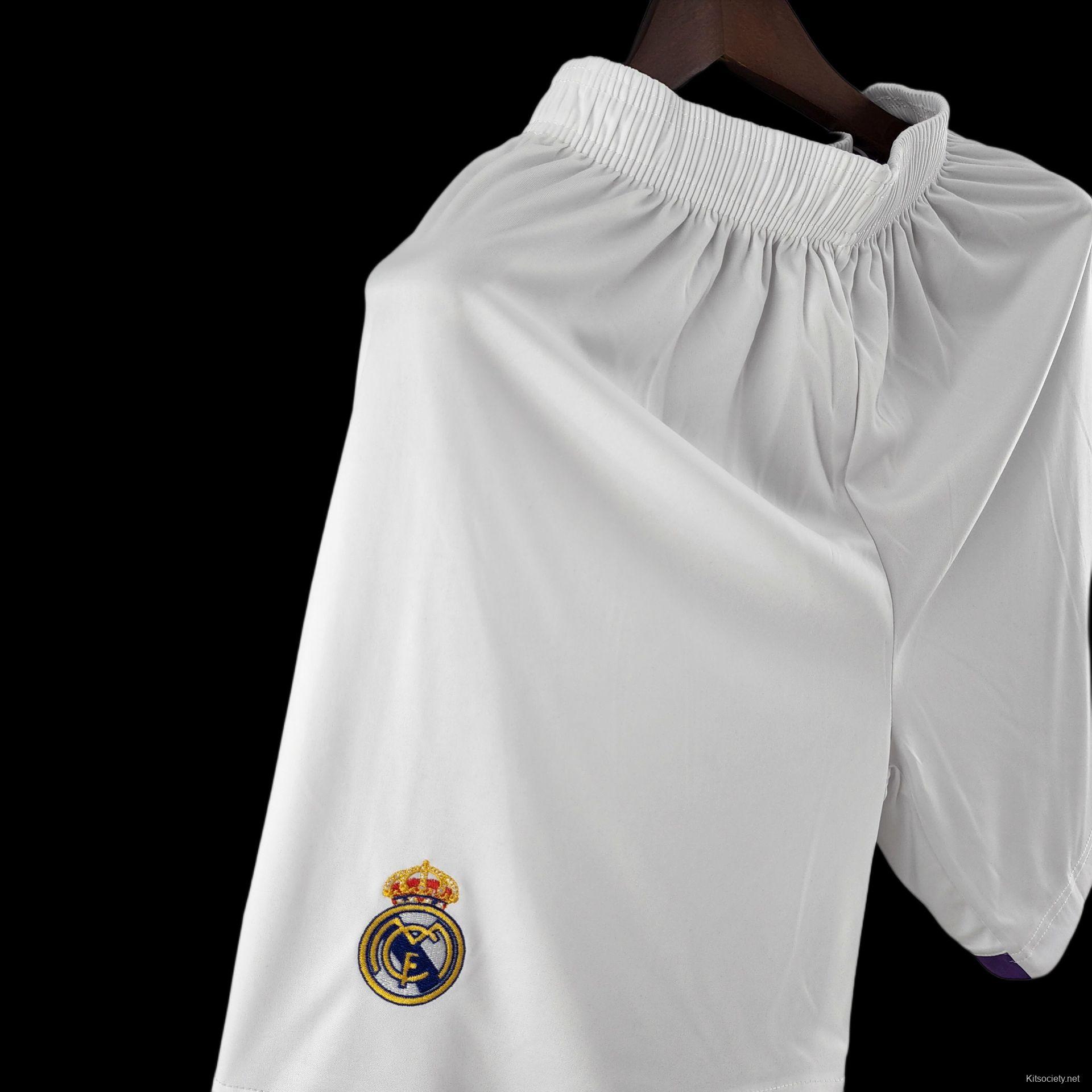 21/22 Real Madrid Final Version Home Soccer Jersey - Kitsociety