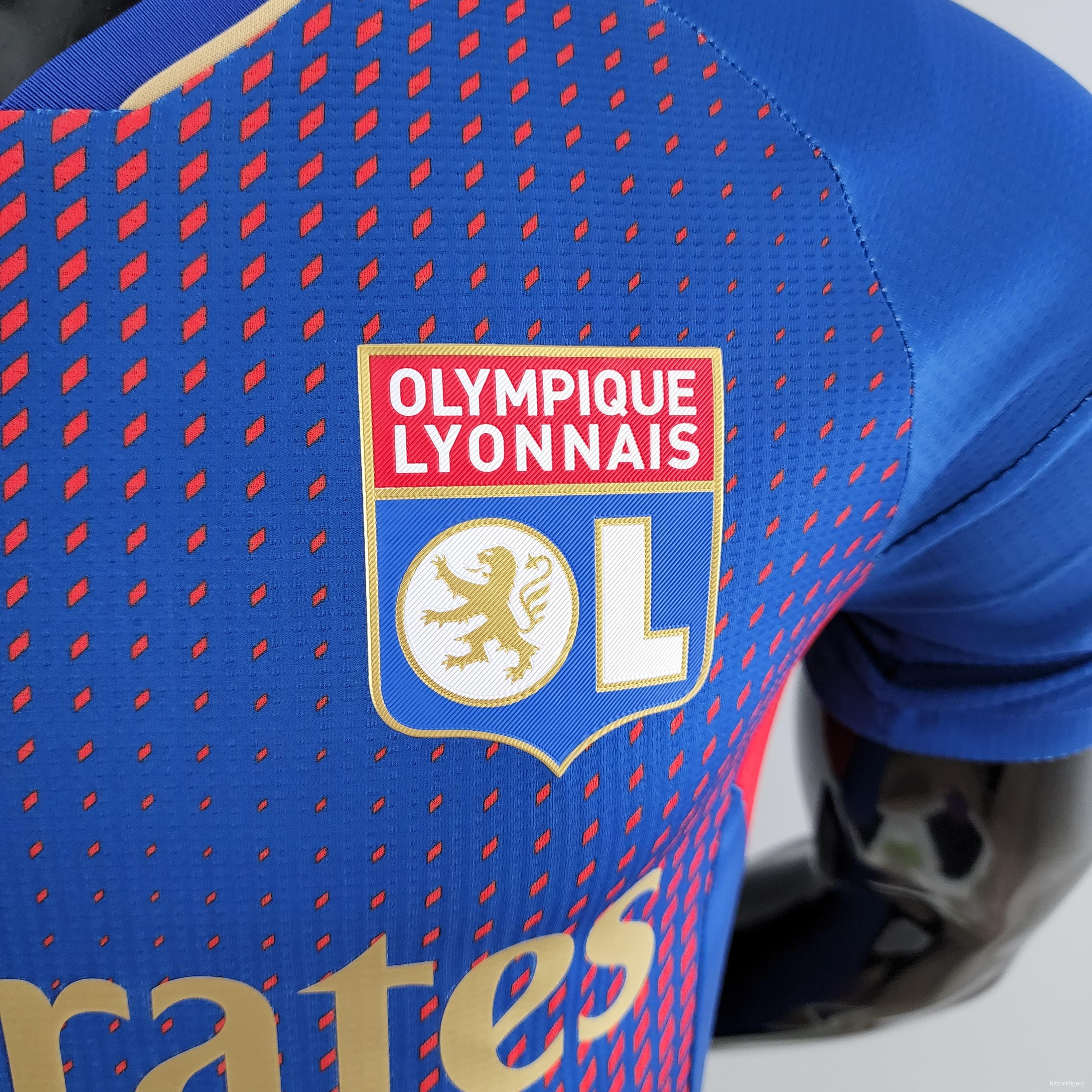 Adidas Olympique Lyonnais Away Jersey 23 Blue / M