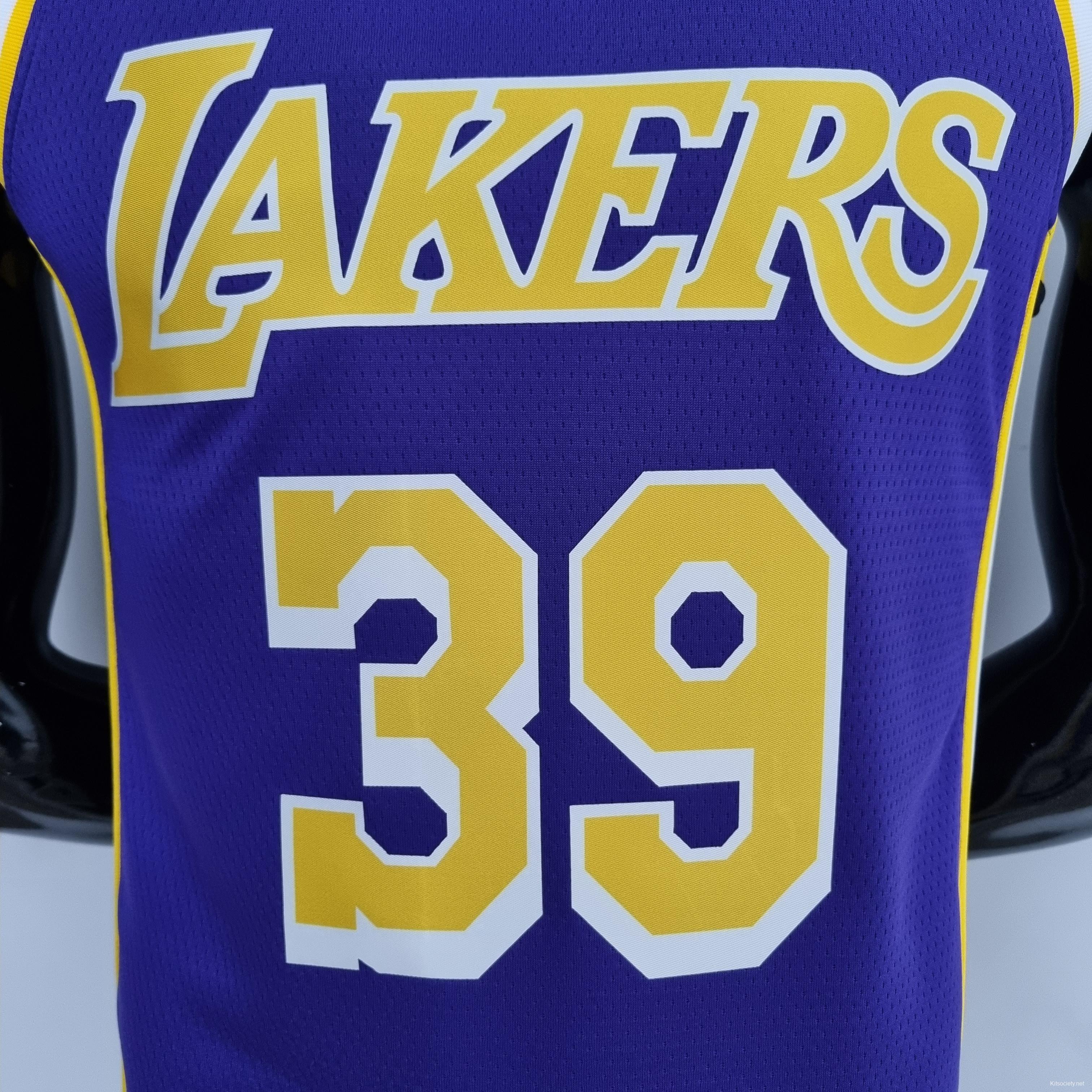 75th Anniversary Howard #39 Los Angeles Lakers Jordan Purple NBA Jersey -  Kitsociety