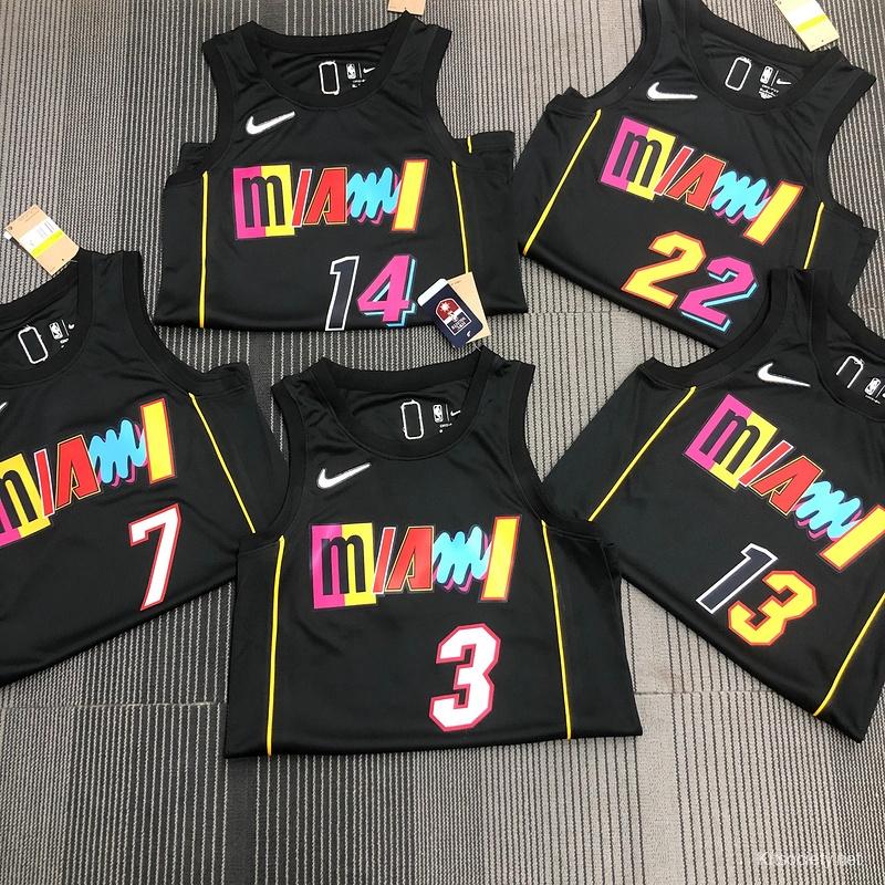 Nike NBA Miami Heat City Edition Jimmy Butler 22 Dri-Fit Swingman Jersey Black