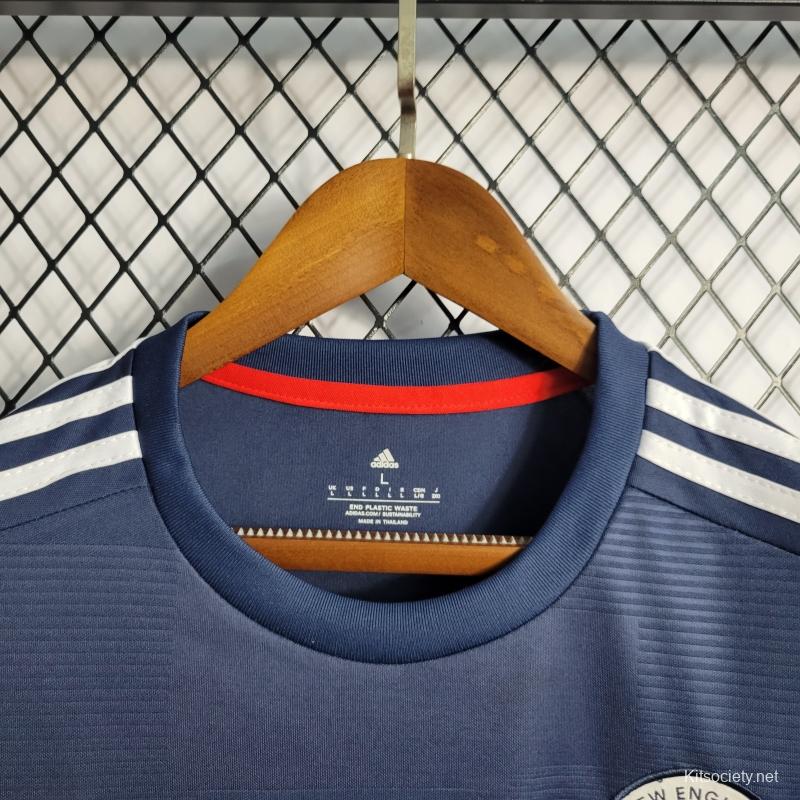 22/23 New England Revolution Blue Jersey - Kitsociety