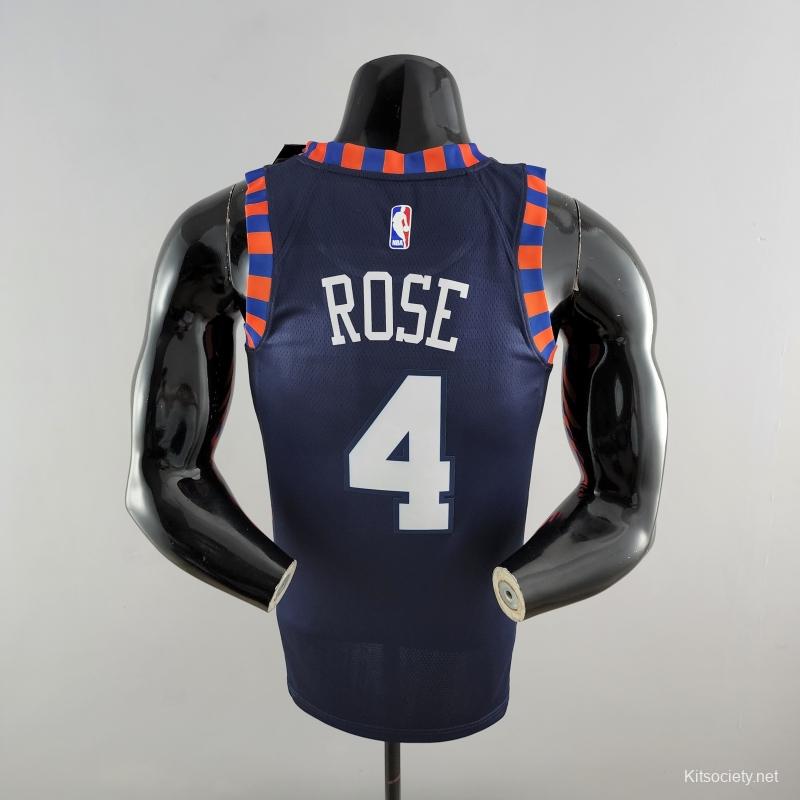 Nike New York Knicks #4 Derrick Rose Jersey