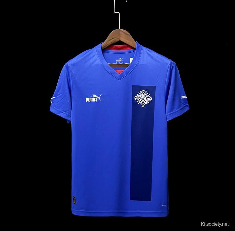 Iceland soccer jersey