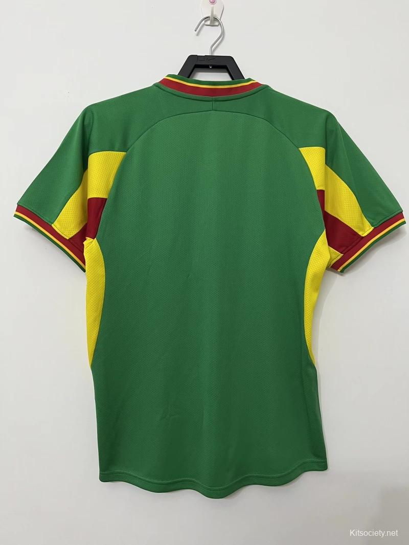 Retro Goalkeeper Brazil 1998 Dark Green Jersey - Kitsociety