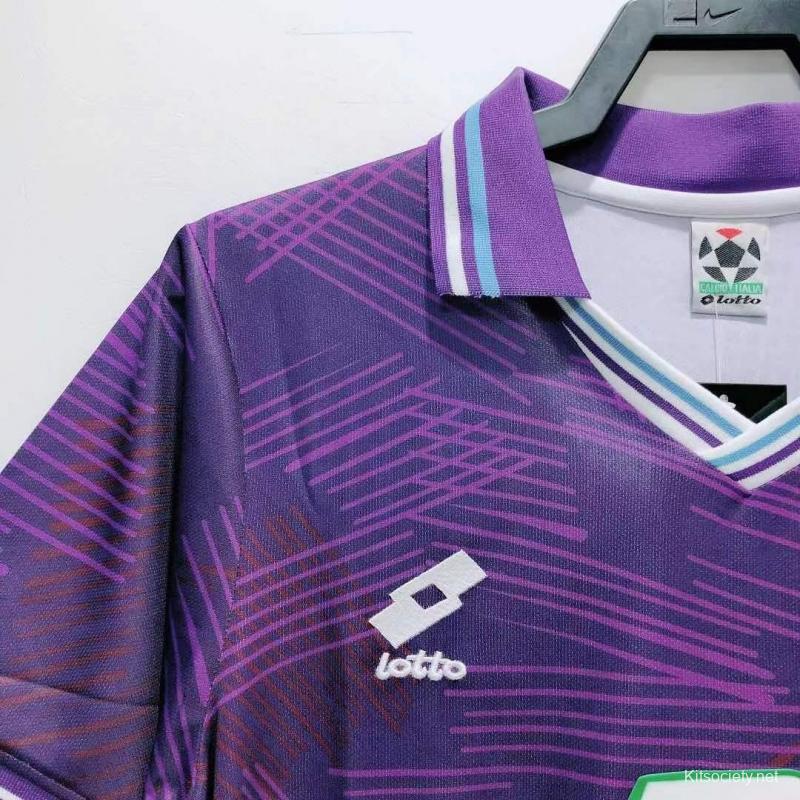 Fiorentina Jersey Away Soccer Jersey 1992/93