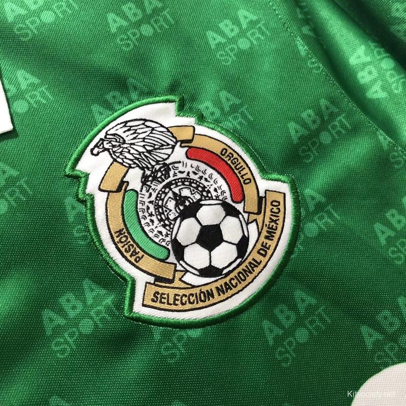 SportsAZ Mexico Jersey Retro 1998 Soccer Jersey | Mens Soccer Jersey | Mexico National Soccer Team