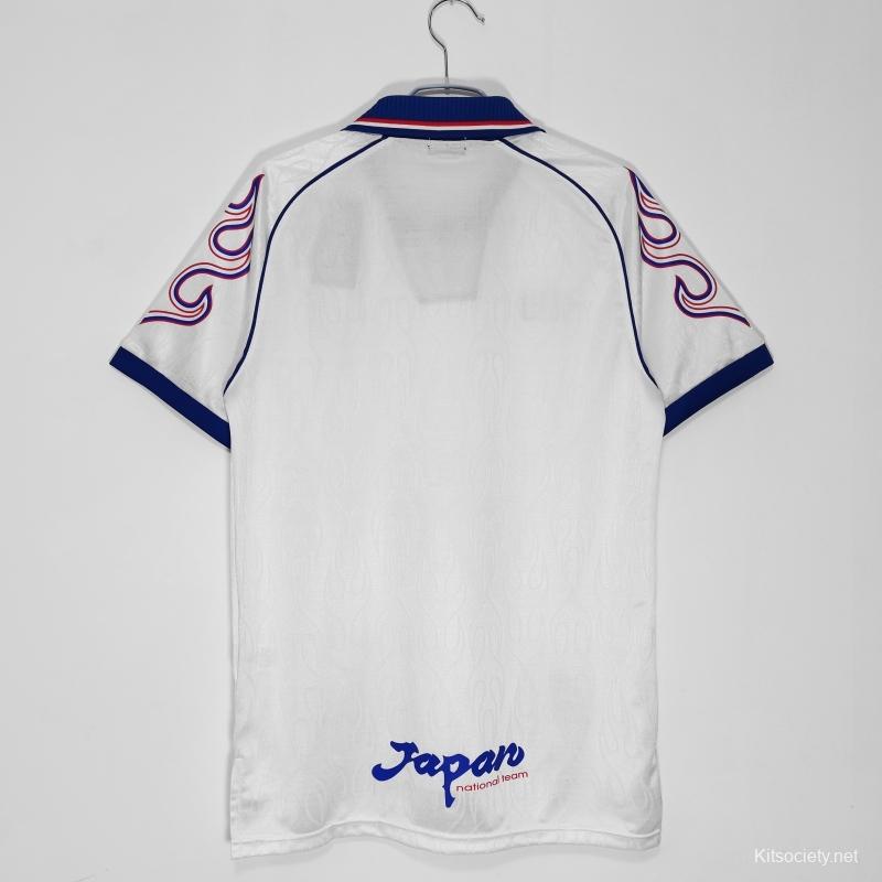 Retro 1998 Japan Away Soccer Jersey - Kitsociety