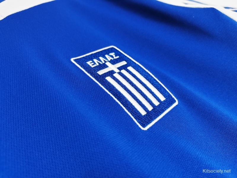 Retro 2004 Greece Home Soccer Jersey - Kitsociety