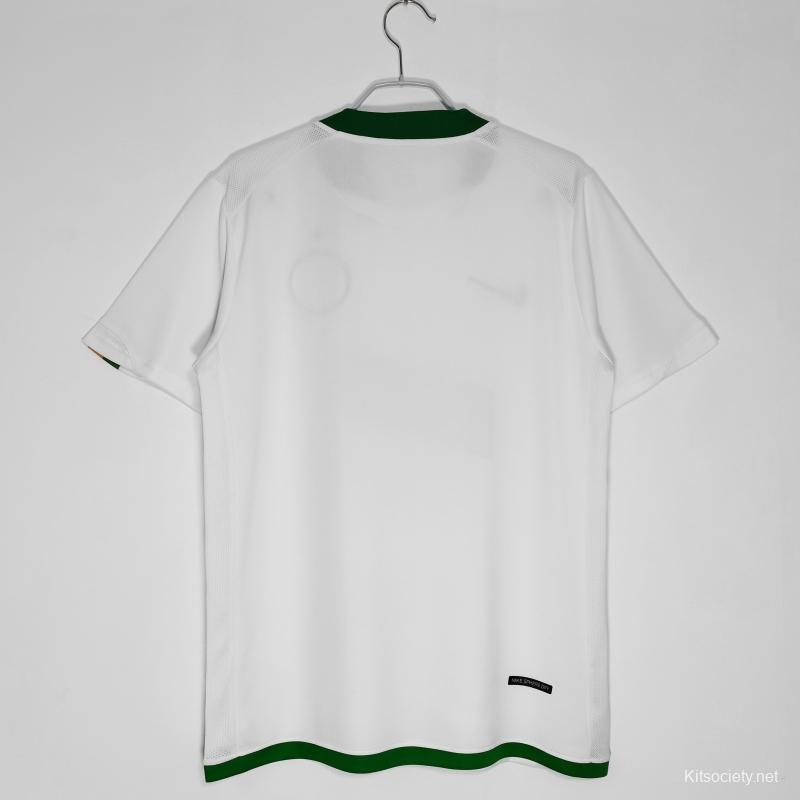 Celtic retro pre-match training jersey soccer uniform men's football top  black shirt 2006-2007