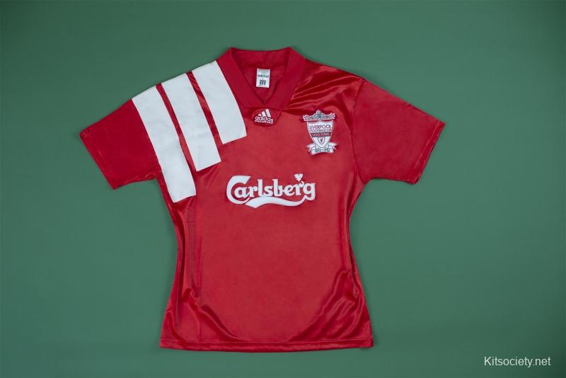 RETRO 92/93 Liverpool Away Soccer Jersey - Kitsociety