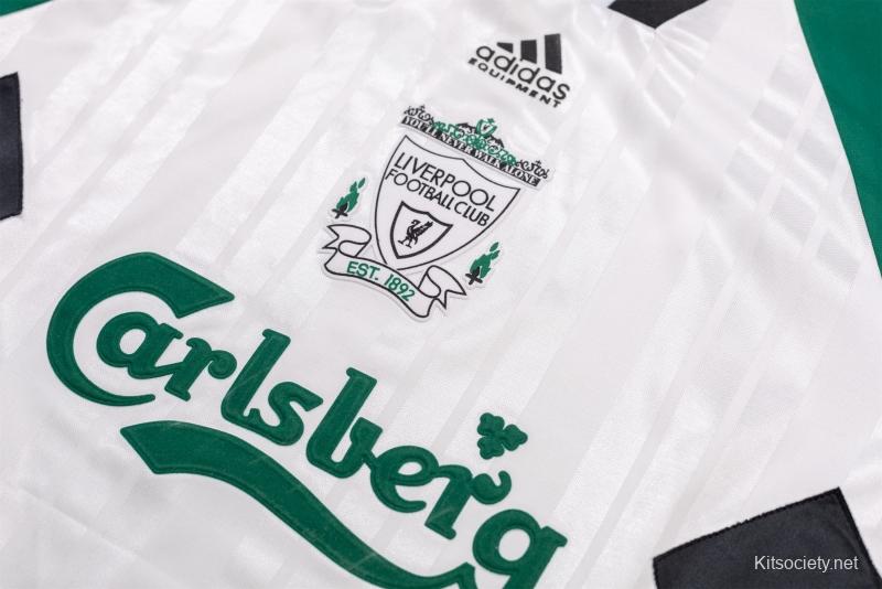 Retro 93/95 Liverpool away Soccer Jersey - Kitsociety