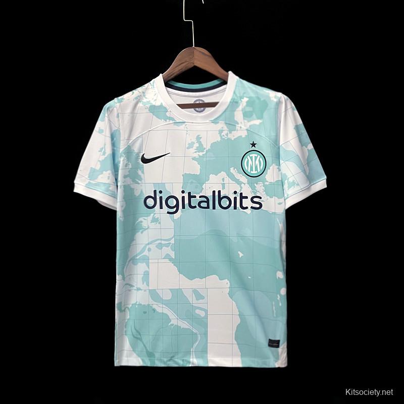 22-23 Inter Milan Away Jersey - Kitsociety