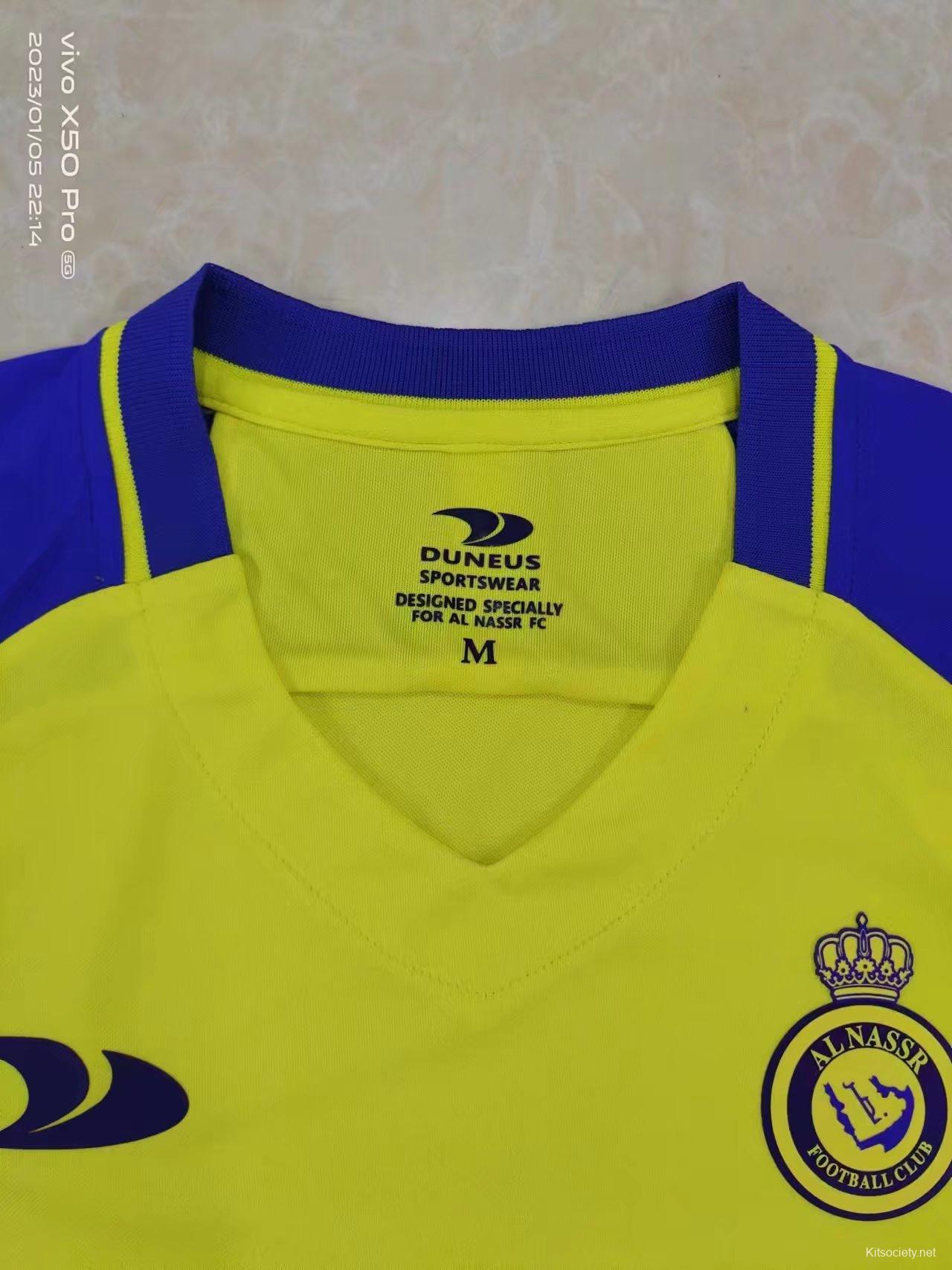 Al Nassr FC 2022/23 Duneus Kits - FOOTBALL FASHION