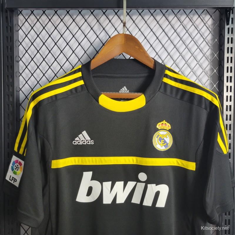 Retro 2011/12 Real Madrid Home Long Sleeve Soccer Jersey